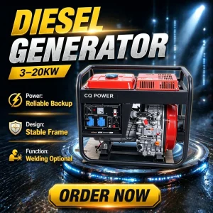 Small Welder Generador 3KW 4KW 5KW 6KW 7KW 8KW 9KW 10KW 12KW 15KW 18KW 20KW 5KVA 8KVA 10KVA 12KVA 15KVA 20KVA Diesel Generators
