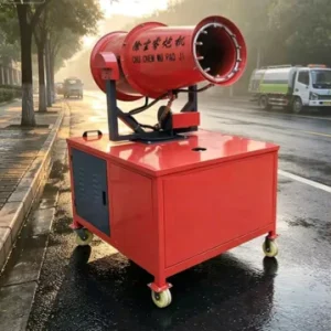 Smart Rotating Fog Cannon Machine with Remote Control for 360 Degree Dust Suppression Spray Dust Removal Equipment