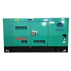 Smartgen Control Panel 50KVA Silent Diesel Generator With ISUUZU Core Engine for Outdoor Event Temporary Power Remote Telecom