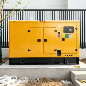 Sound Attenuated 30kva Diesel Power Generator Set Enclosed Compact 380V Dual Voltage Electric Genset for Remote Area Household