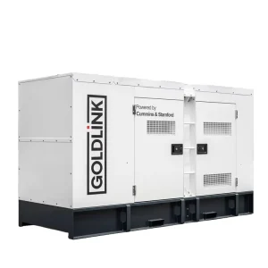 Soundproof 115KVA 92KW Low Noise Type Diesel Generator with Water Cooling Power Plants Backup and Prime Power