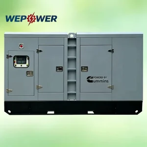 Soundproof 30KW 32KW 42KW 50KW Diesel Generator Set with Digital Panel Genset 40KVA 50KVA 60KVA 70KVA Super Silent Generator