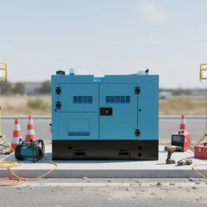 Soundproof 50Hz 7kw 10kw 12kw 50kw 80kw Single Phase Diesel Generator with Auto Start ATS