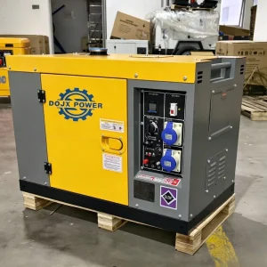 Soundproof Canopy Inverter Brushless Diesel Generator Silent 8KVA 10KVA 12KVA Air Cooled Generador Electrico With Digital Panel