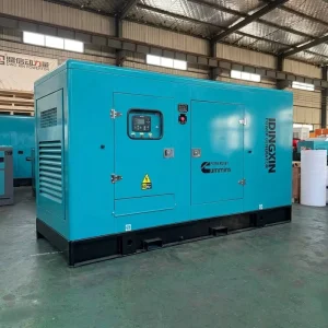 Soundproof Canopy Type 200kw 250kva Water Cooled Industrial Standby Silent Diesel Generator Set