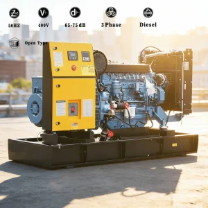Soundproof Container Diesel Power Generator Auto Start 30KVA 40KVA 50KVA 60KVA 70KVA Commercial Application