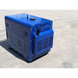 Soundproof Diesel Generator 3kw 5kw 7kw 8kw 186FAE 192FAE Power Single Phase 220V Air Cooled Canopy for Construction Site