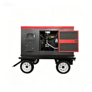 Soundproof Enclosed Diesel Generator With 10KW 20KW 50KW 60KW 75KW 350KW Engine Low Noise Full Copper Motor Emergency Power Genset