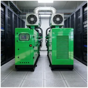 Soundproof Natural Gas & Biomass Gas Biogas 30KW 60KW Generator Set for Outdoor Power Supply