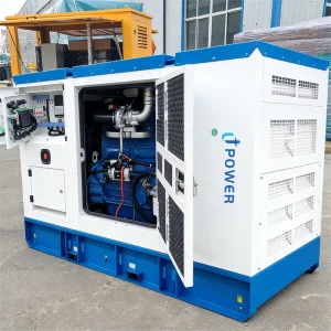 Soundproof Quiet 100kVA Three Phase 50 60Hz Diesel Generator Low Noise Super Silent Trailer Remote Start ATS Generator Set