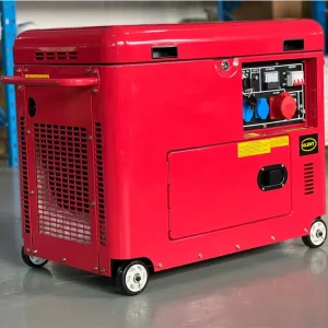 Soundproof Silent 220v 230v 380v 400v 5kw 5.5kw 6kw 7kw 8kw 9kw 10kw Portable Air Cooled Diesel Generator