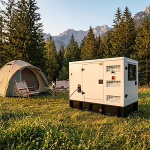 Soundproof Silent Type Low Noise Diesel Generator 100kva 400V 3 Phase 50HZ Auto Start Water Cooling ATS Emergency Hospital Use