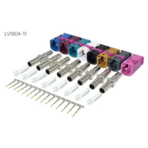 Source Manufacturer Production 4pin Lvds to 6pin Lvds Audio High Speed Transmission Line Auto Connector Auto Connector