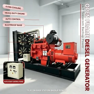Stable High Torque Low Fuel Consumption Automatic Controller Digital Alternator Electric Pro Diesel Generator 120kw