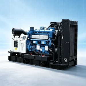 Stable Output 1100kW Yuchai Diesel Generator Set Open Type Genset Remote Mining Site Off Grid Continuous Power Supply Equipment