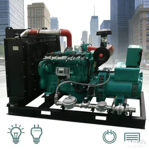 Stable Output 30kW 40kW 50kW 60kW 100kW 200kW 250kW 300kW Biogas Electric Generator Natural Gas LPG 50kW Gas Generator