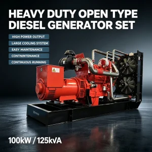 Stable Output Emergency Standby Power for Hospital Data Center Diesel Power Generator 3 Phase Diesel Generator