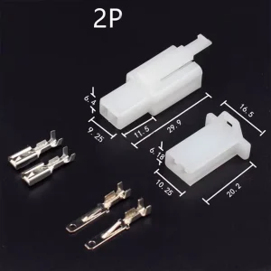 Standard 2.8mm Car Plug Connectors, Wire Termination Connectors, Automotive Cable Connector
