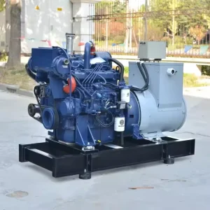Standby 24KW 30KVA Open Frame Silent Type Auto Start Marine Diesel Generator Powered by Weichai Engine with ISO9001 CE Certified