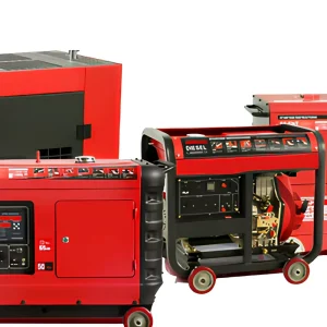 Standby Electric 10kw Auto Start Silent Type Open Frame Diesel Generator 220V 380V 1800 RPM 50 60Hz