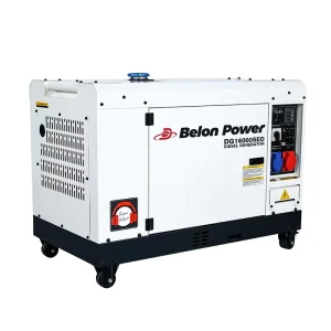 Standby Electric Power Plant 12kw Soundproof 13kw Diesel Electric Generator 230 400v 50 60hz 1 3 Phase Diesel Generator