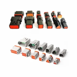 Stock 2 3 4 6 8 12Pin Wire DT Connector Kits DT04-2P&DT06-2S/DT04-3P&DT06-3S/DT04-4P&DT06-4S/DT04-6P&DT06-6S/DT04-12P&DT06-12S