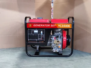 Stock Air Cooled Diesel Engine 178F for 3KW Single Phase 220V Open Frame Diesel Generator with Recoil Start