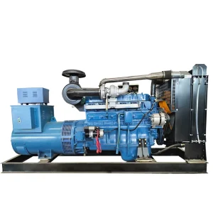 Strong Overload Capacity Open Frame Diesel Generator Set For Industrial Production Line Power Demands