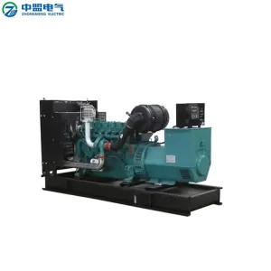Sturdy Built 30kw Portable Open Frame Industrial Diesel Generator Set with Remote Start for Mobile Work Site Power Needs