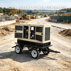 Super Low Noise 120kva 380V 50Hz Weatherproof Canopy Automatic Standby Prime Electric Diesel Generator 3 Phase Silent