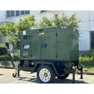 Super Portable Diesel Generator Set Auto Start ATS 50 60Hz Mobile Trailer Home Factory Price