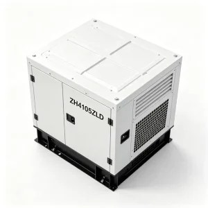 Super Quiet 70kVA Soundproof Canopy 215g kW h Ultra Low Fuel Consumption Ricardo Technology Diesel Power Generator