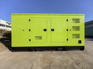 Super Quiet Soundproof Containerized Diesel Generator Set 50 Hz Single Phase 380V for Data Center and Hospital Emergency Power