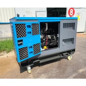 Super Silent 10KVA 10KW Diesel Generator 3 Phase Single Phase 220V 240V Portable Home Use Power Generator Set