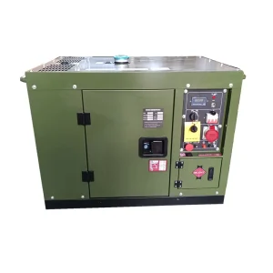 Super Silent 10KW 12.5KVA Diesel Generator 50Hz 60Hz 220V 380V Open Frame with Remote Start System for Home Use