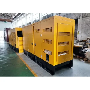 Super Silent 200Kw 500Kw 3 Phase Diesel Electric Generator Auto Start Open Frame ATS 50Hz Genset