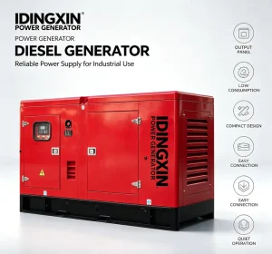 Super Silent 200kw 250kVA Diesel Powered Generator with Triple-Layer Noise Reduction for Urban Areas