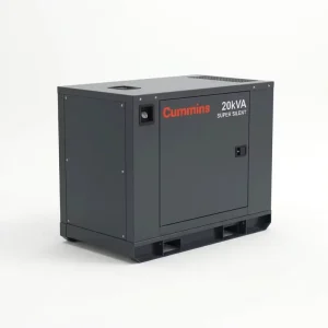 Super Silent 20KW Diesel Generator Set with Cummins Engine 50/60Hz AC Three Phase DC 24V Start ATS Water Cooled & Sound Proof