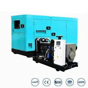 Super Silent 30-313kVA Soundproof Enclosure Type Diesel Generator Set Engine Alternator 220V Remote Start Open Frame