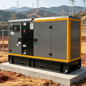 Super Silent 30kva 50kva 100kva Diesel Generating Weatherproof Low Noise Generator Set for Commercial Real Estate Construction
