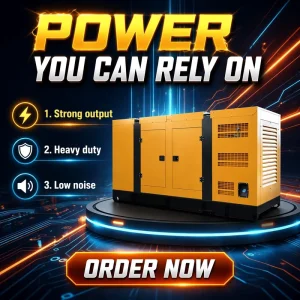 Super Silent 400 KVA 300kW 3 Phase Diesel Generator Soundproof Industrial Standby ATS Water Cooling Genset