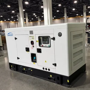 Super Silent 50/60Hz Auto Start ATS 20kw 25kva Brushless Diesel Generator with Weifang Ricardo Engine