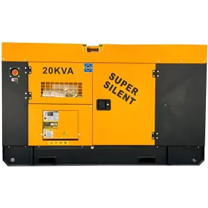 Super Silent 50/60Hz Single Phase 30kW 25kVA 50kVA 20kW 20kVA Portable Diesel Genset with ATS GD-M