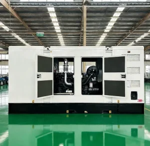 Super Silent 50KVA Diesel Generator 3 Phase 75KW Genset Open Frame Water Cooled 220V Industrial Standby Auto ATS
