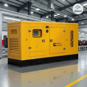 Super Silent 50kw 50kva Cummins Diesel Generator Set 3 Phase Industrial Genset