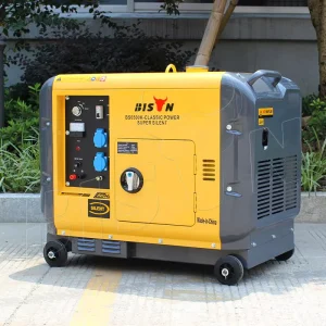 Super Silent Air Cooled Diesel Generator 5.5KVA 3 Phase 50/60Hz 110V Auto Start Remote Start CE Certified