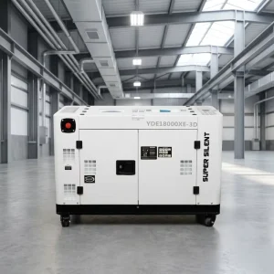 Super Silent Air-Cooled Diesel Generator Set Leroy Somer Alternator 12V DC Electric Start ATS Low Oil Protection 99%