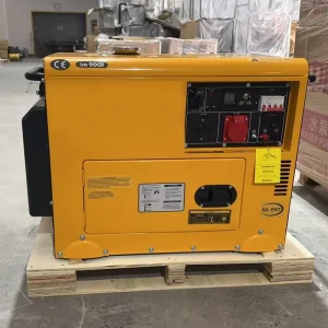 Super Silent Diesel Generator 10 Kva Air Cooled Portable Diesel Generator Set