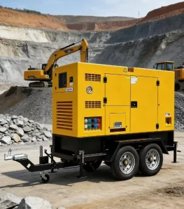 Super Silent Diesel Generator 16KW 20KW 30KW 40KW 50KW 60KW 80KW 100KW Power Generator on Trailer