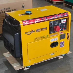 Super Silent Diesel Generator 6kVA 8kVA 10kVA 12kVA Stable Diesel Electrical Generators Genset Generador with Soundproof